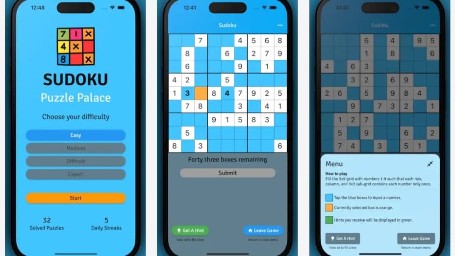 Sudoku Puzzle Palace
