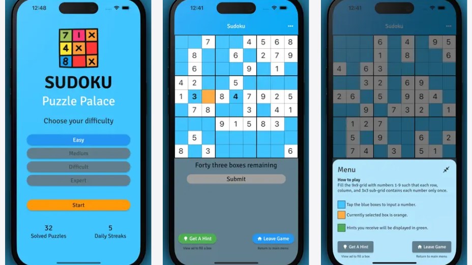 Sudoku Puzzle Palace