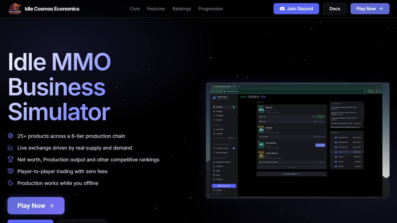 Idle Cosmos screenshot