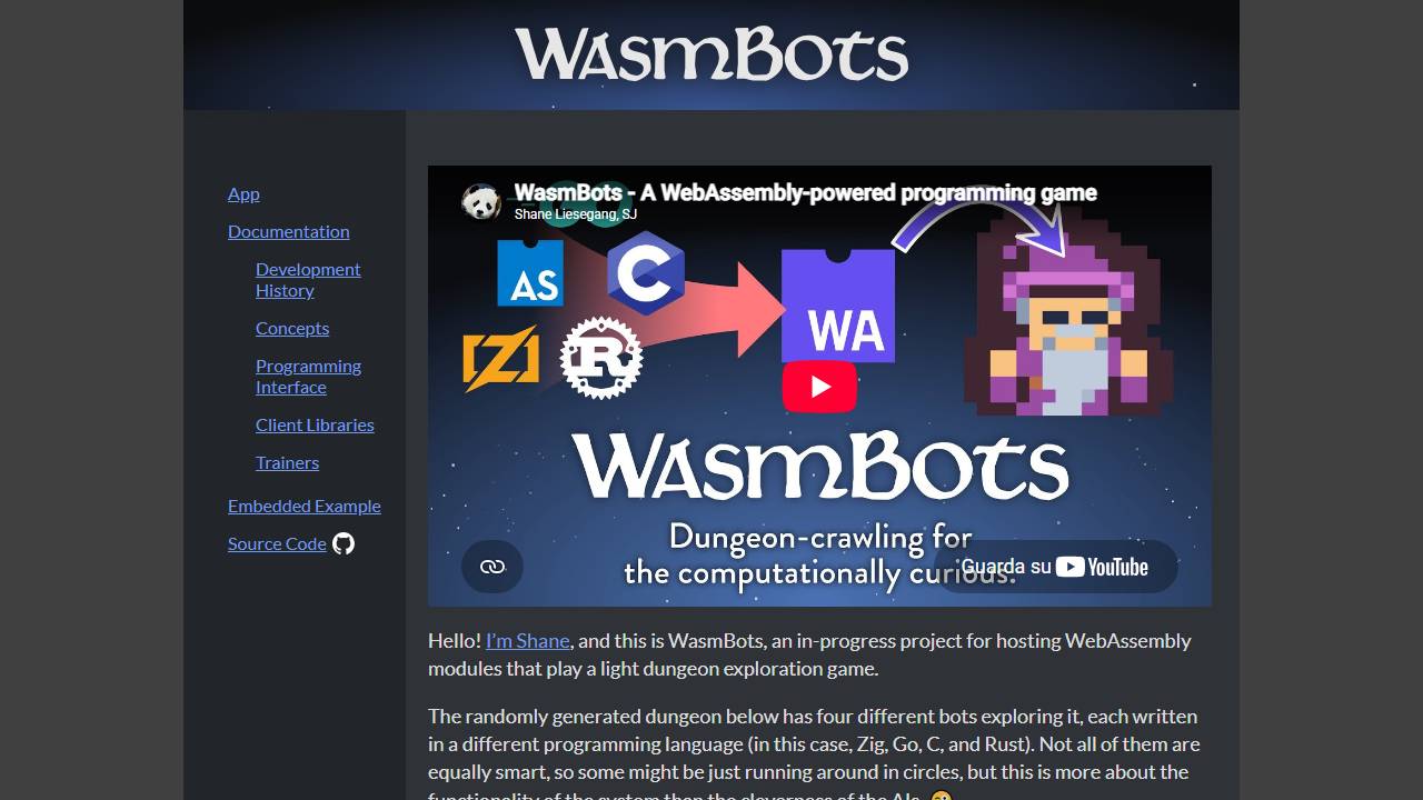 WasmBots screenshot