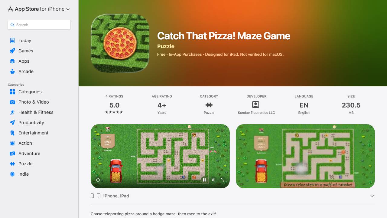 Catch That Pizza! screenshot