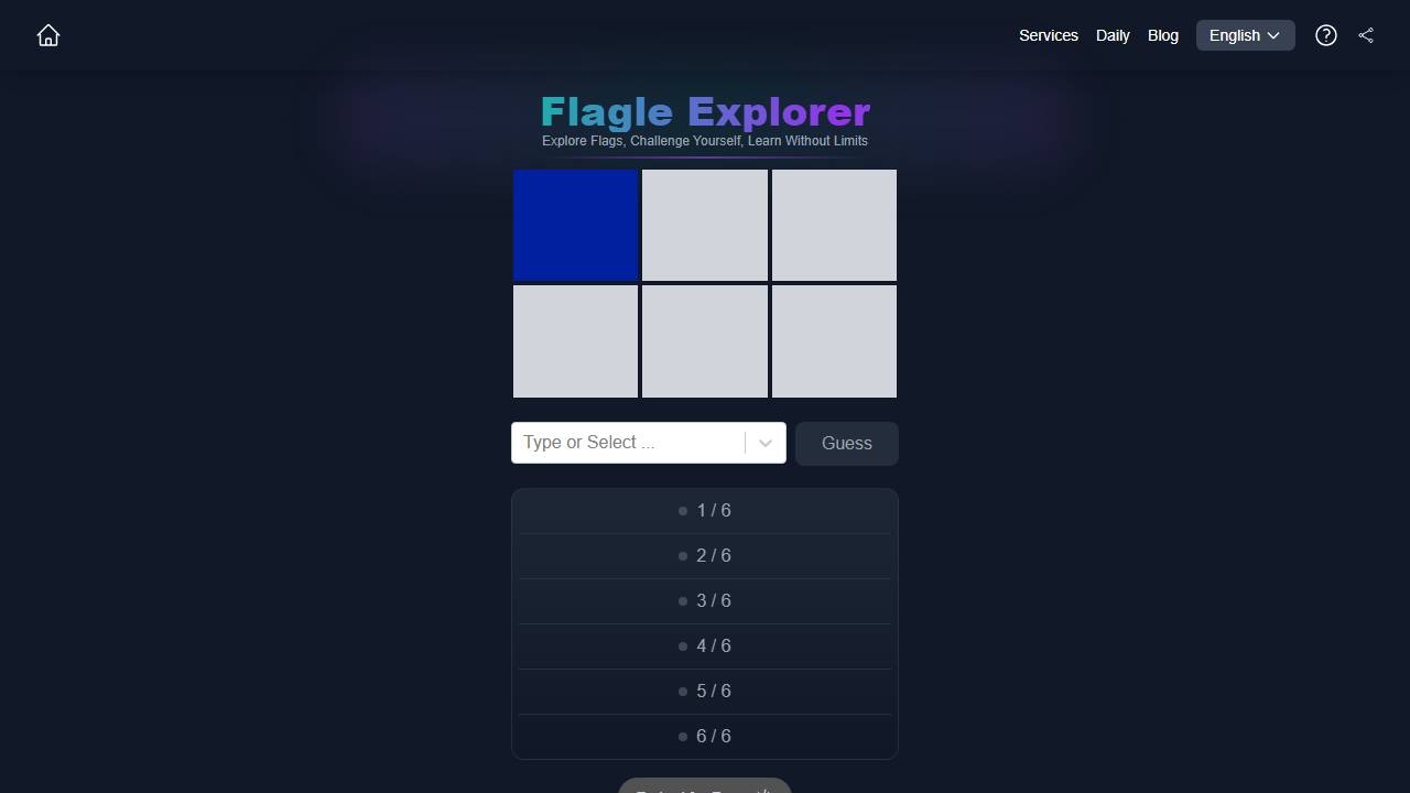 Flagle Explorer screenshot
