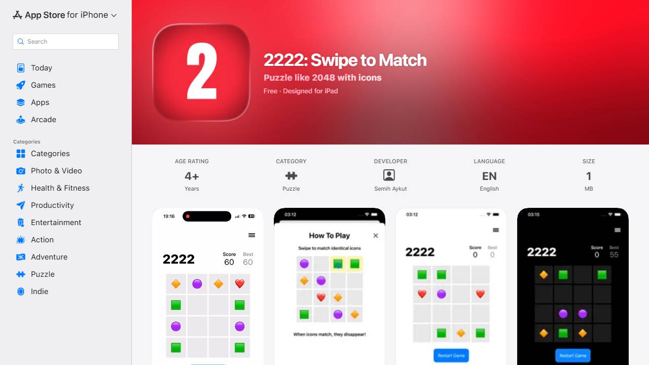 2222 screenshot