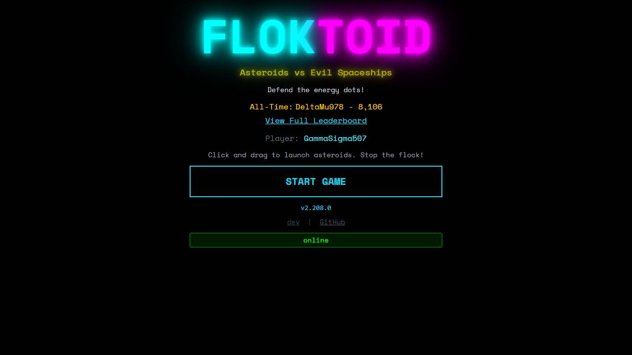 Floktoid screenshot