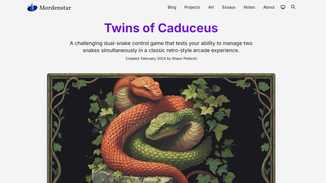 Twins of Caduceus screenshot