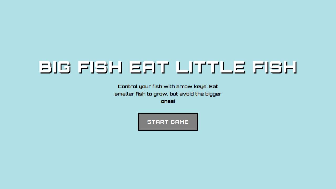 Big Fish Eat Little Fish screenshot