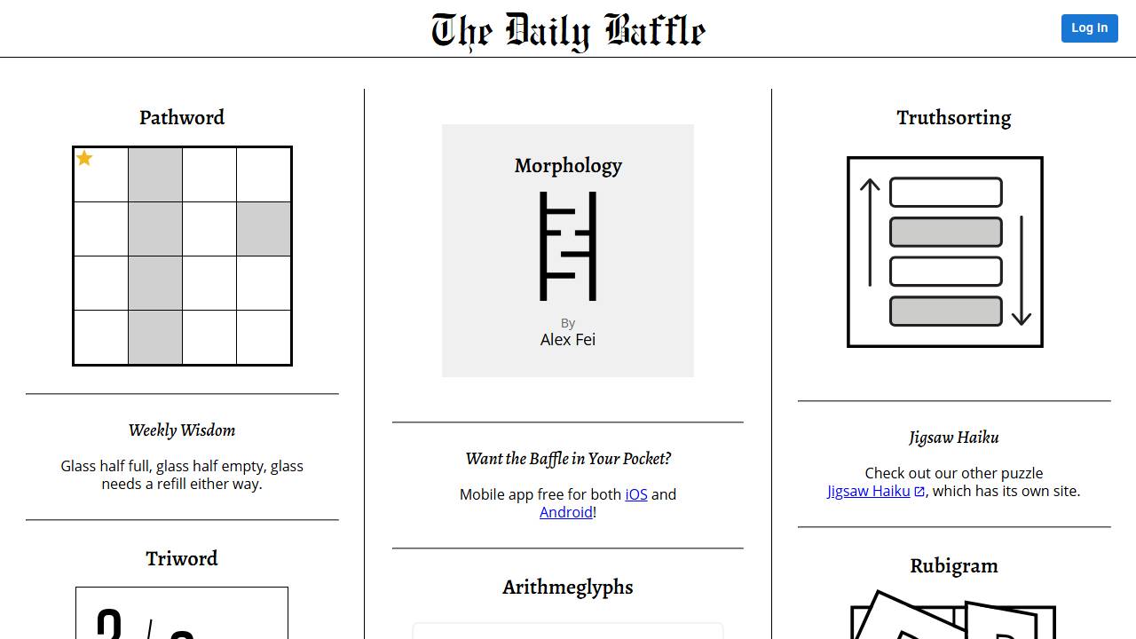 The Daily Baffle screenshot