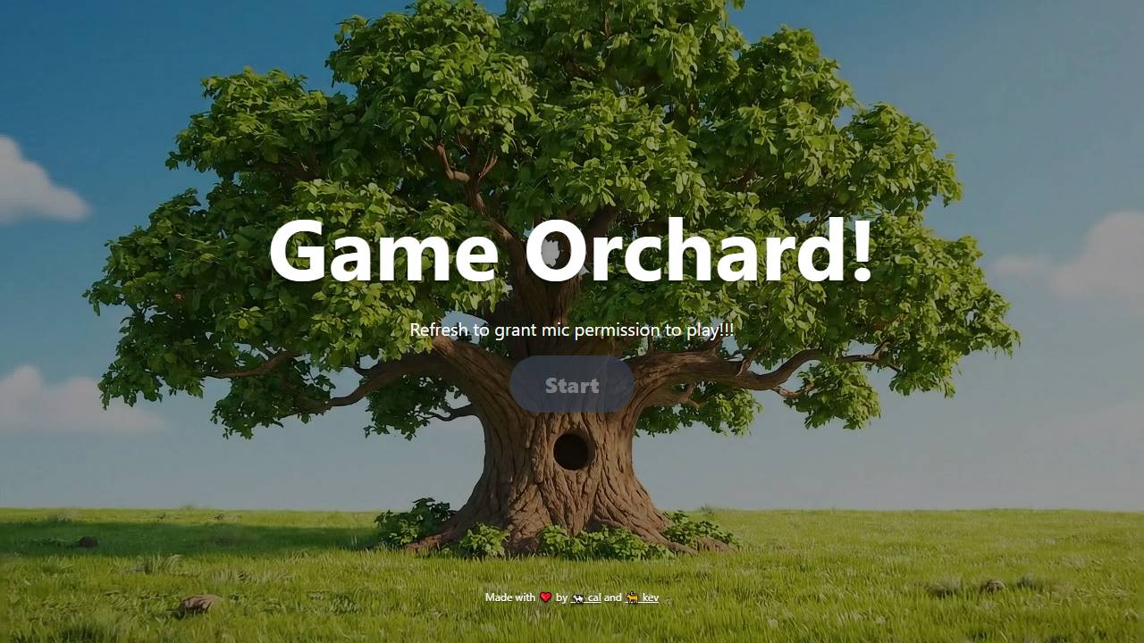 Game Orchard screenshot