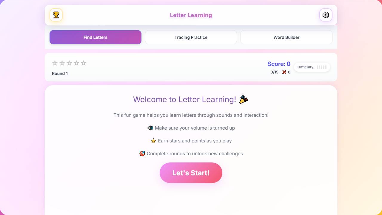 Learn Your Letters screenshot