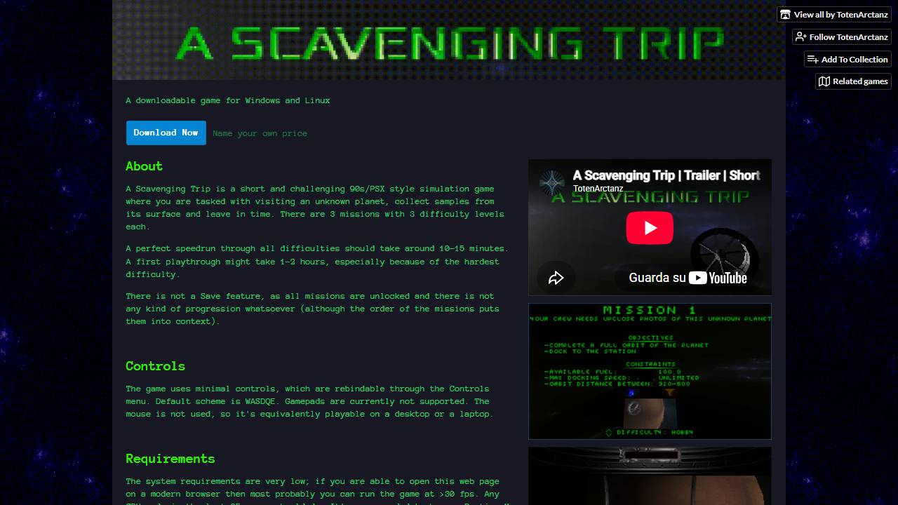 A Scavenging Trip screenshot
