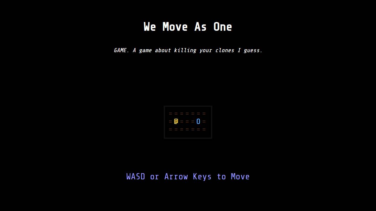 We Move as One screenshot