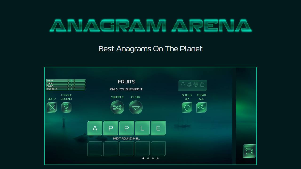 Anagram Arena screenshot