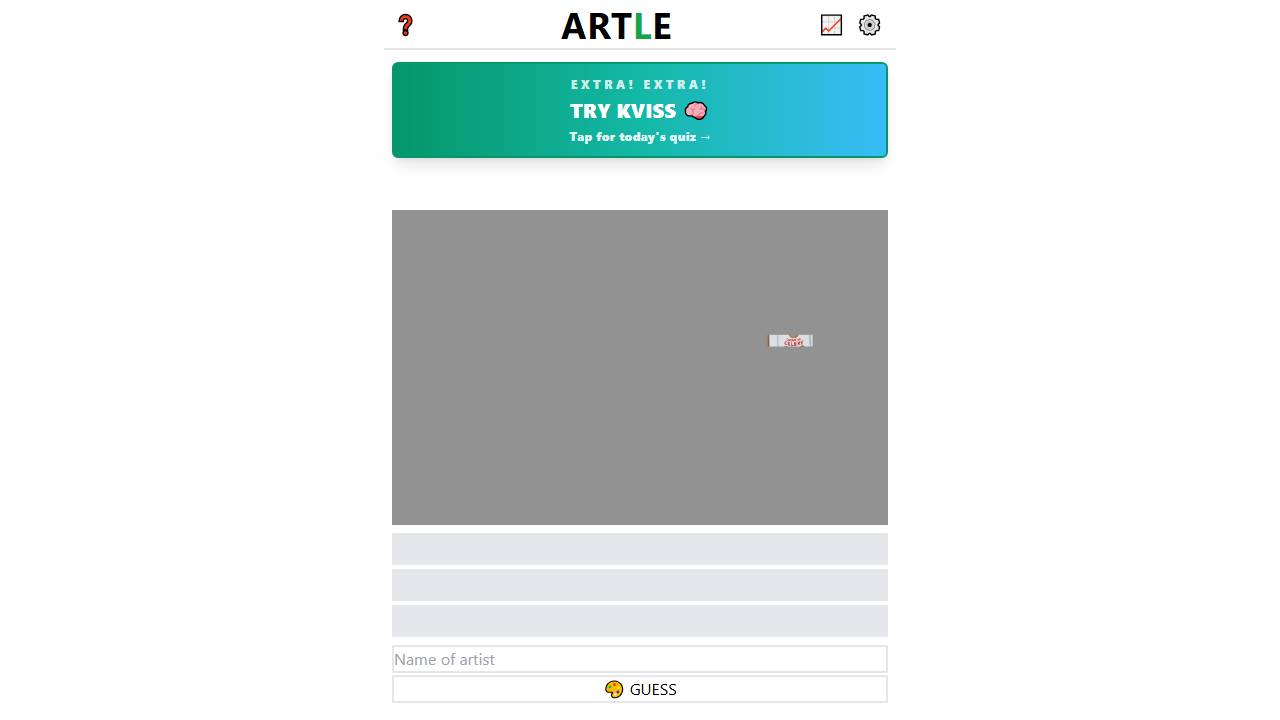 Artle screenshot