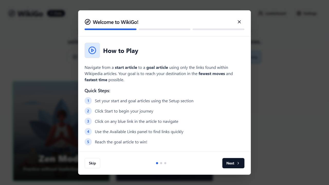 WikiGo screenshot