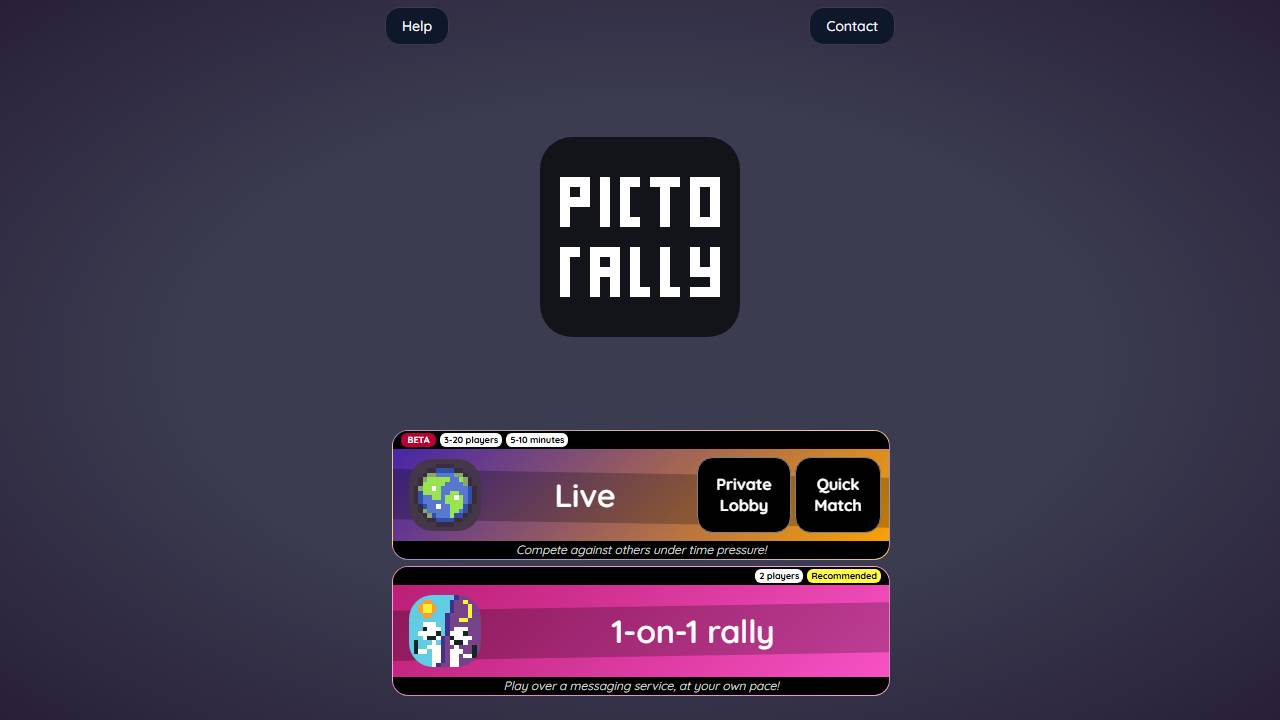 PictoRally screenshot