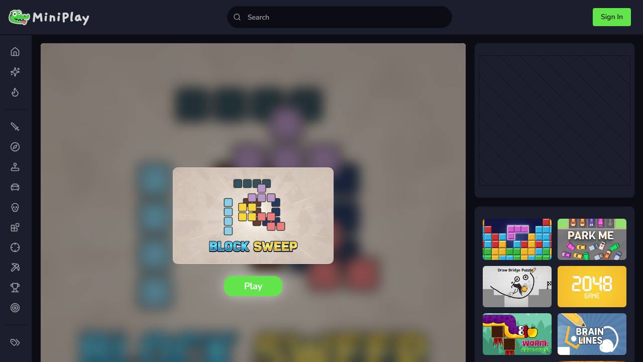 Block Sweep screenshot
