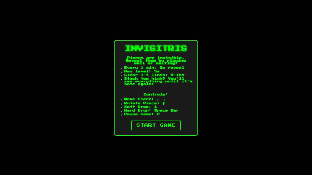 Invisitris screenshot