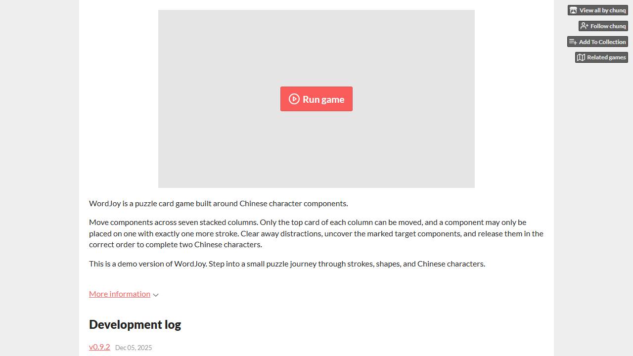WordJoy screenshot