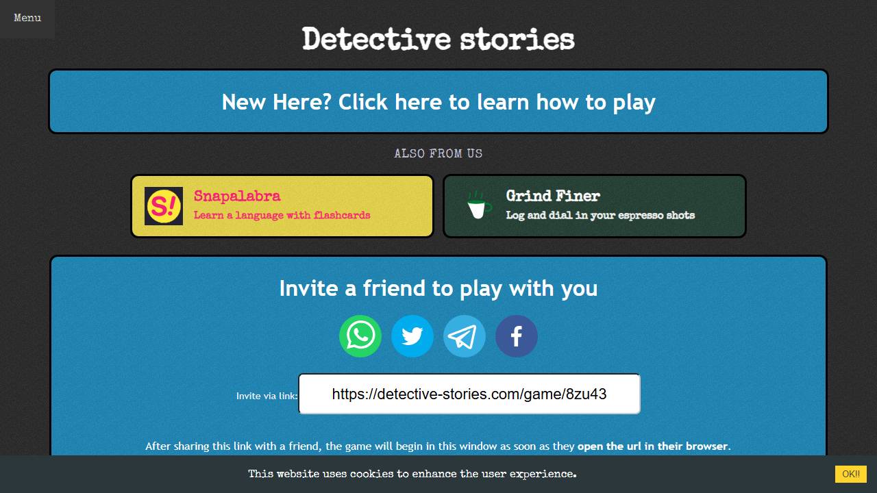 Detective Stories screenshot