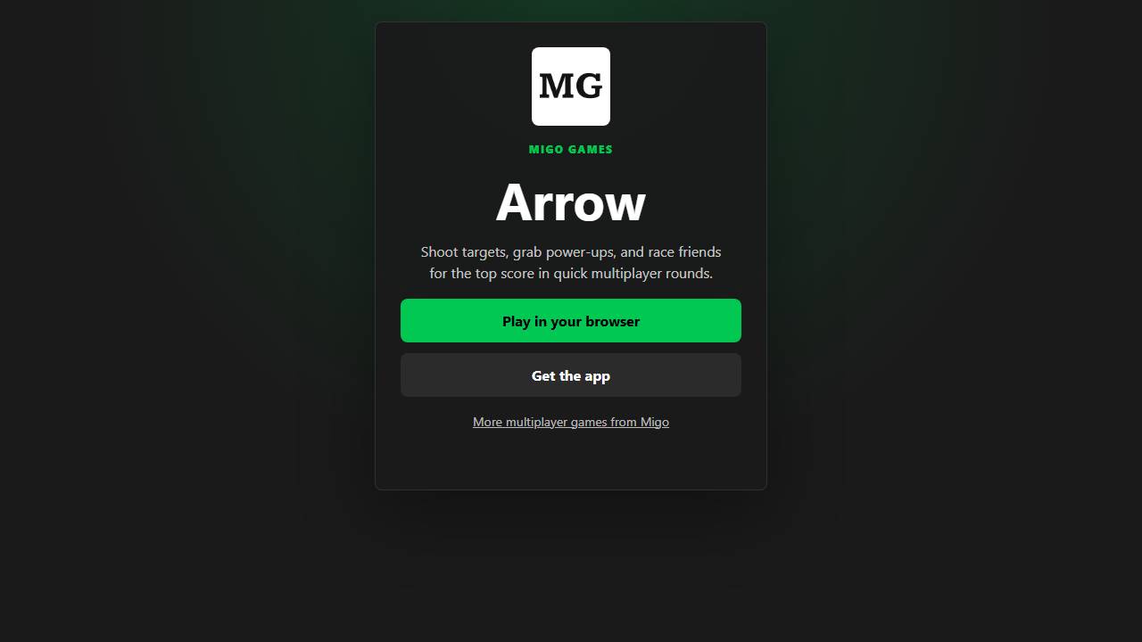 Arrow screenshot