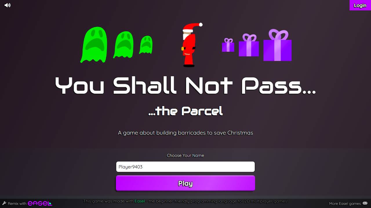 You Shall Not Pass the Parcel screenshot