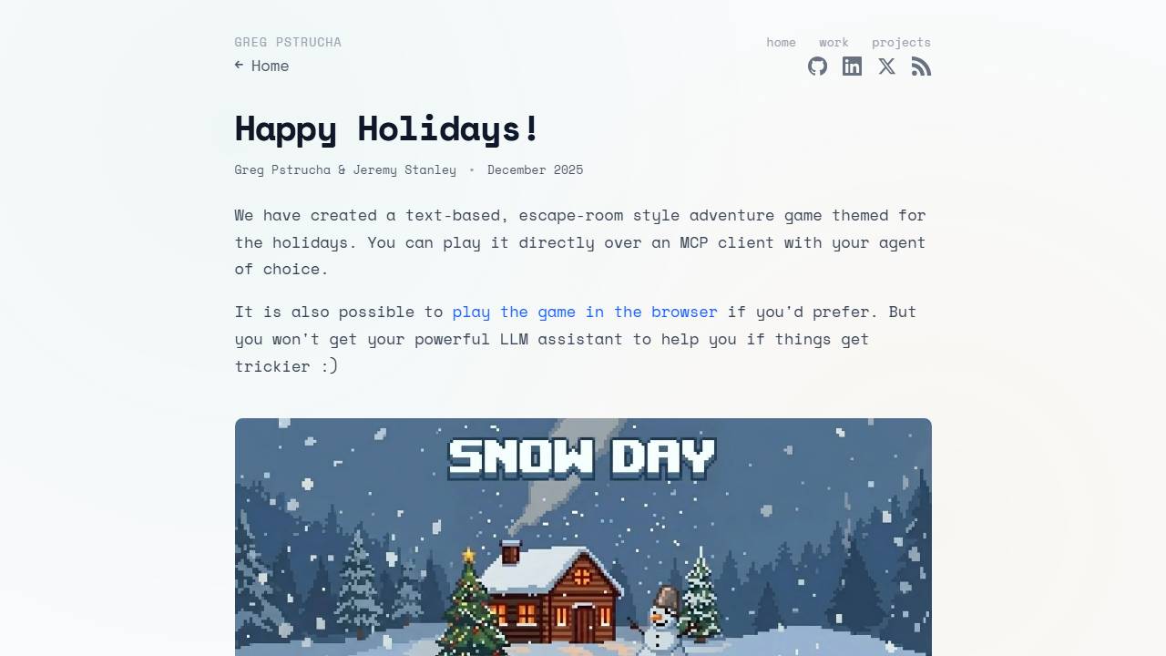 Happy Holidays screenshot