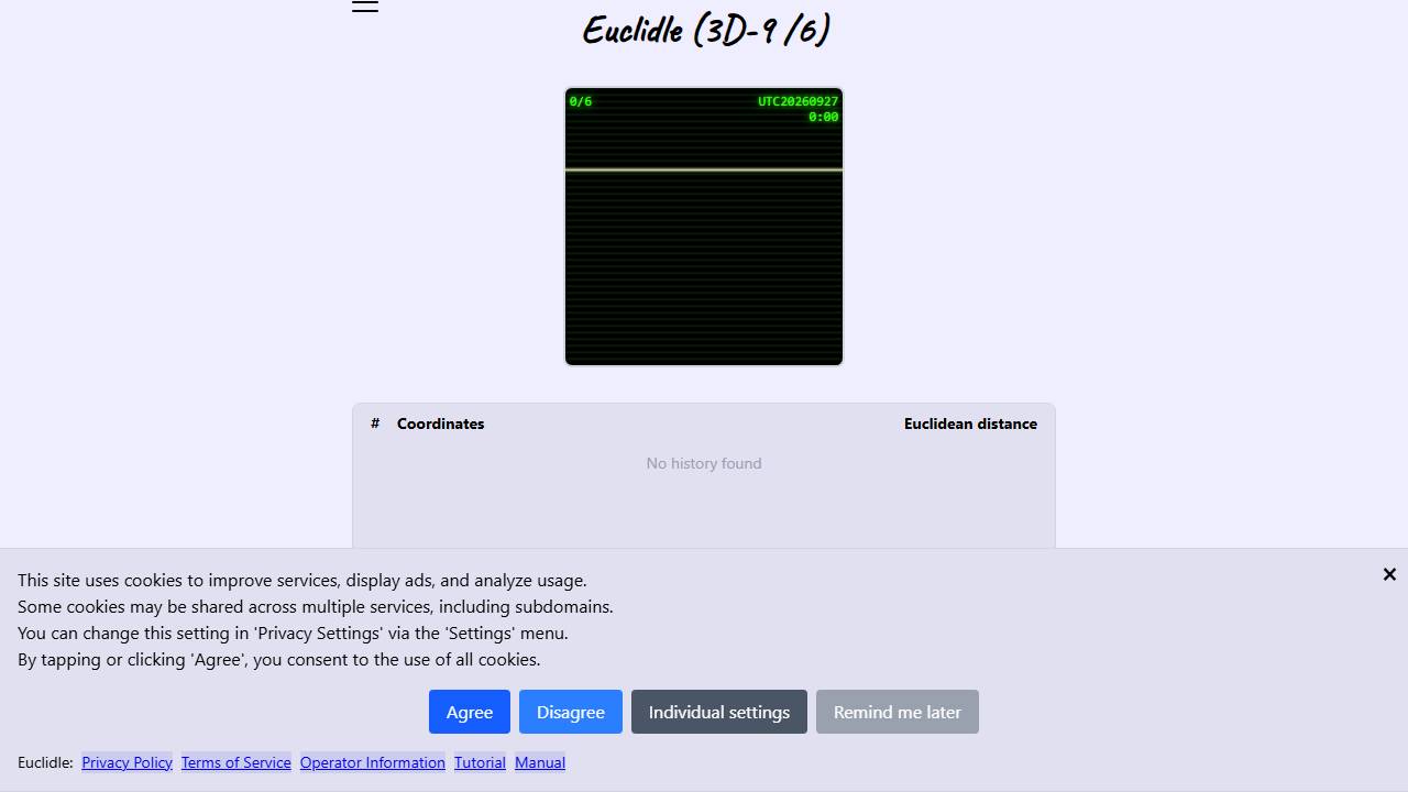 Euclidle screenshot