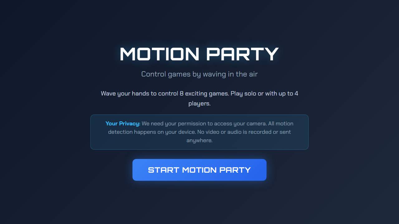Motion Party screenshot