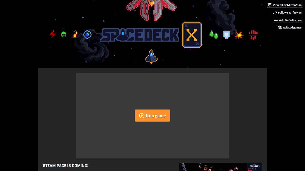 SpaceDeck X screenshot