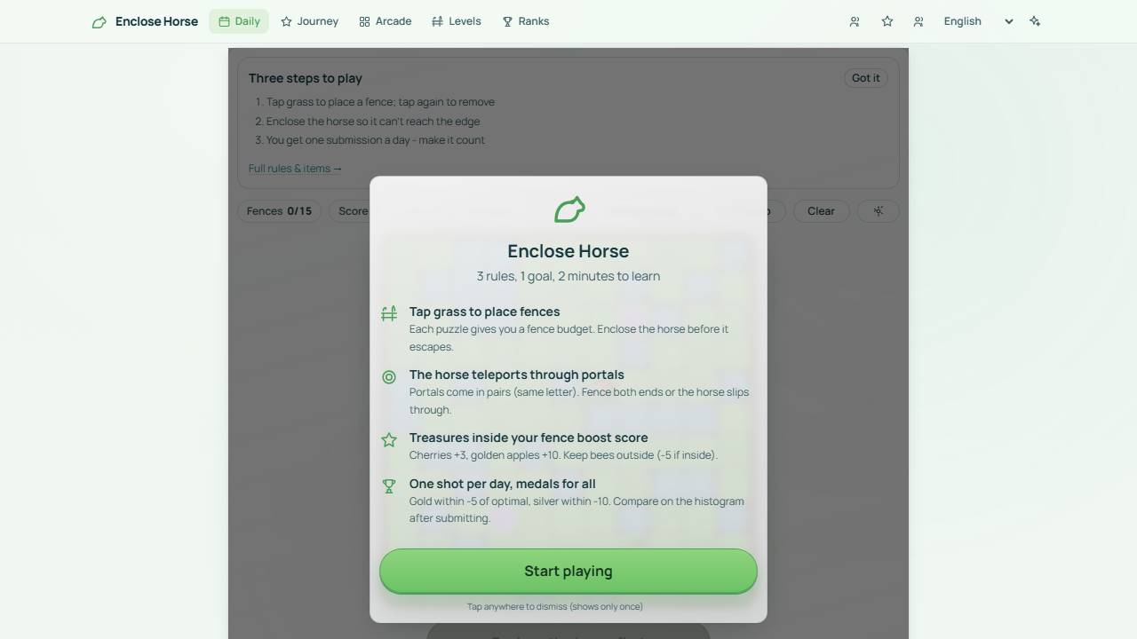 Enclose Horse screenshot