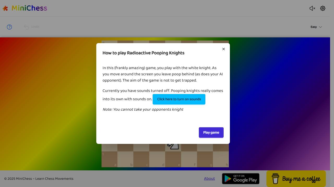 MiniChess screenshot