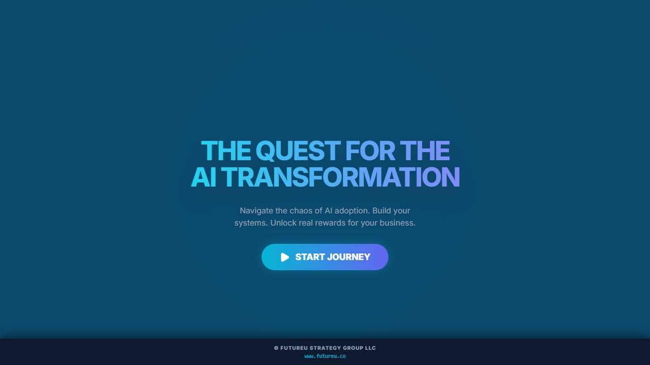 The Quest for the AI Transformation screenshot