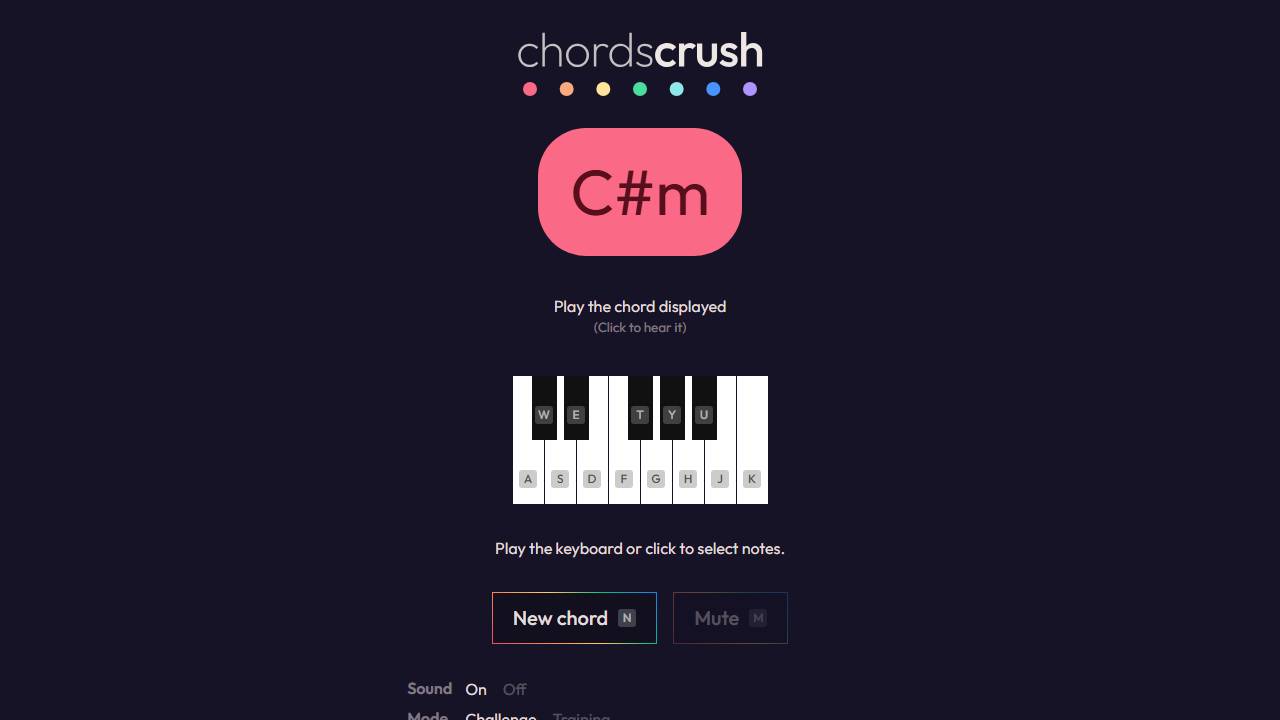 ChordsCrush screenshot