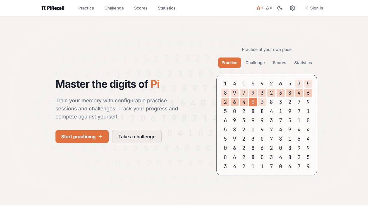 PiRecall screenshot