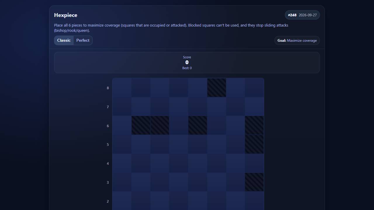 Hexpiece screenshot