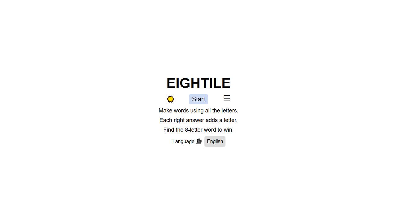 Eightile screenshot