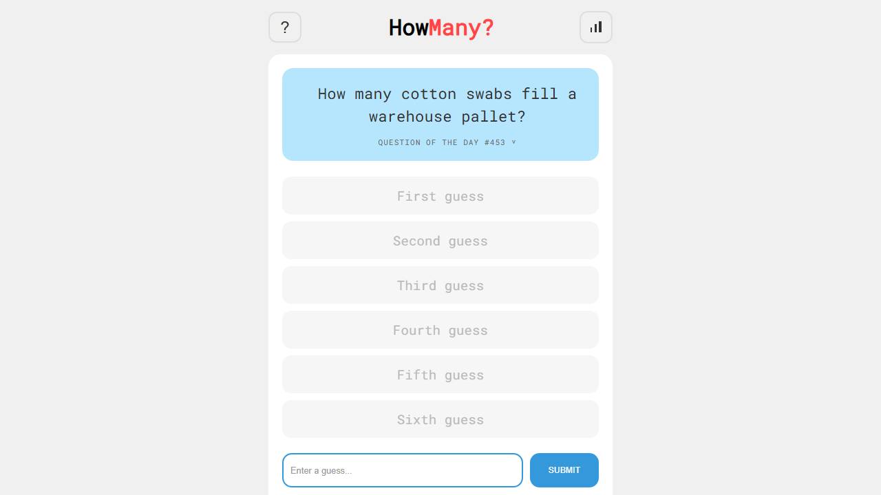 HowMany screenshot