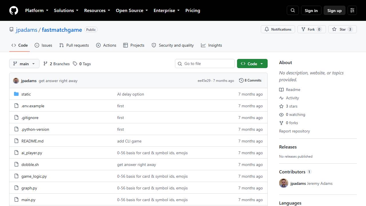 Fast Match Finder screenshot