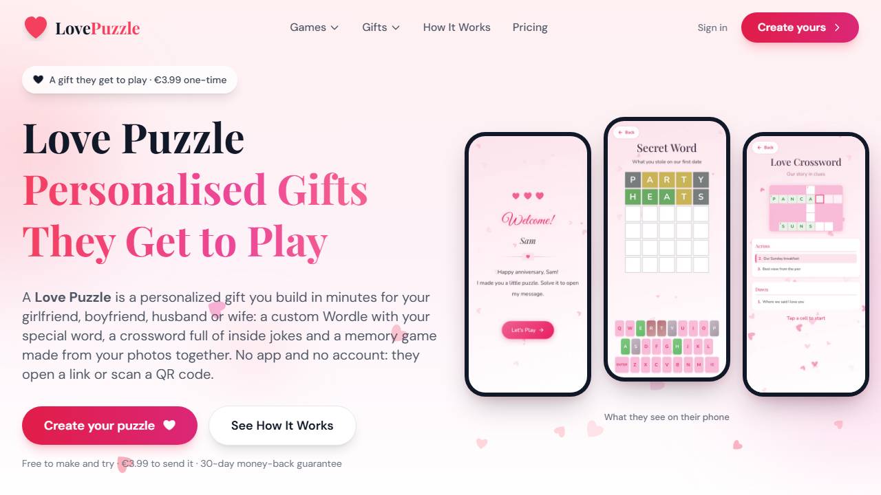 Love Puzzle screenshot