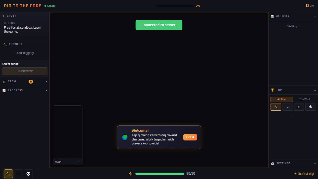 Dig to the Core screenshot