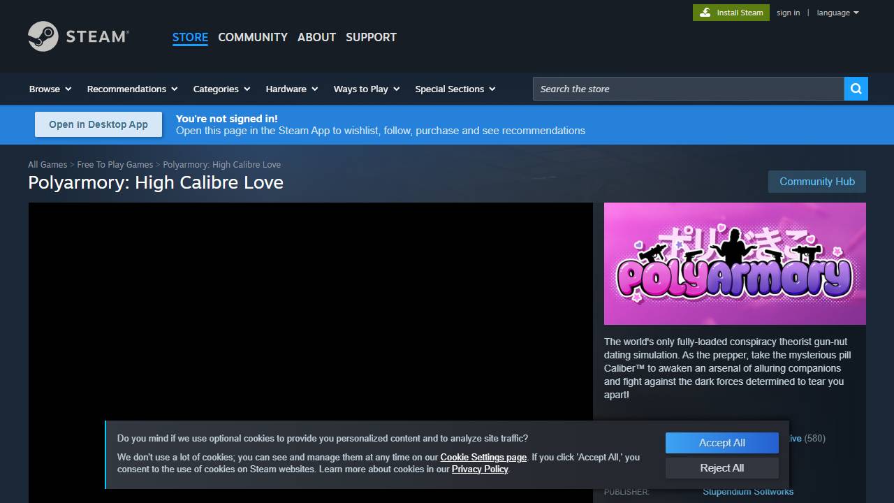 Polyarmory: High Calibre Love screenshot