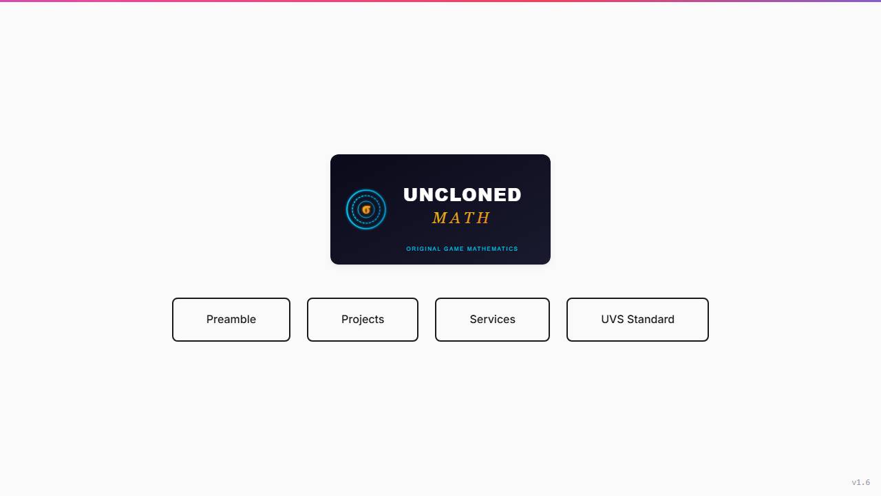 Uncloned Math screenshot