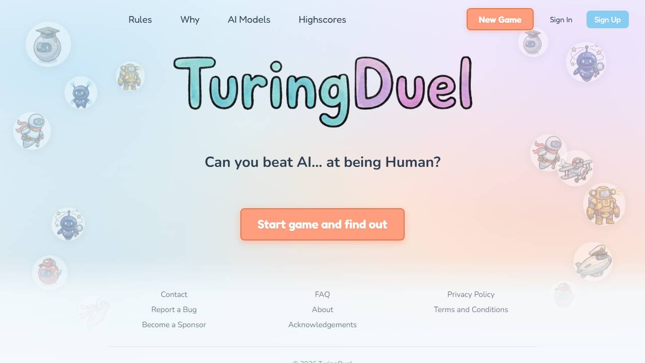 TuringDuel screenshot