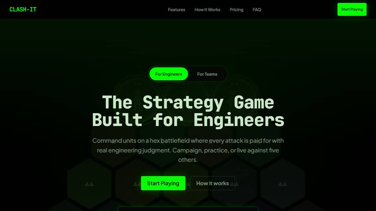 Clash-IT screenshot
