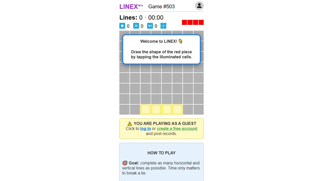 Linex screenshot