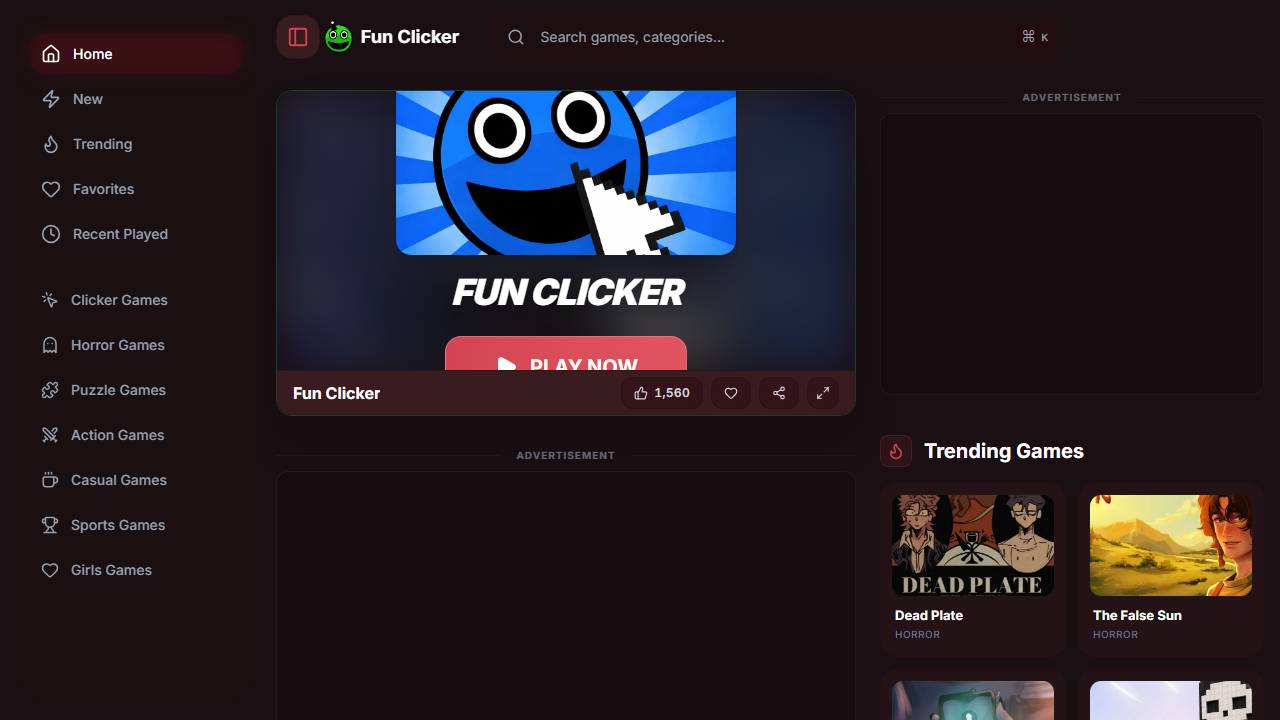 Play Fun Clicker Game Online screenshot