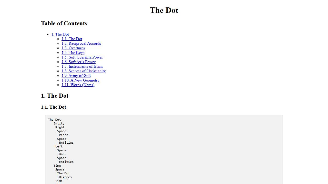 Dot screenshot