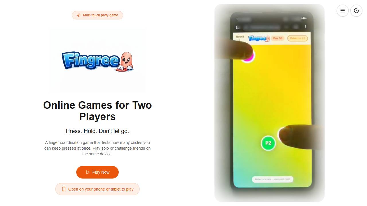 Fingree screenshot