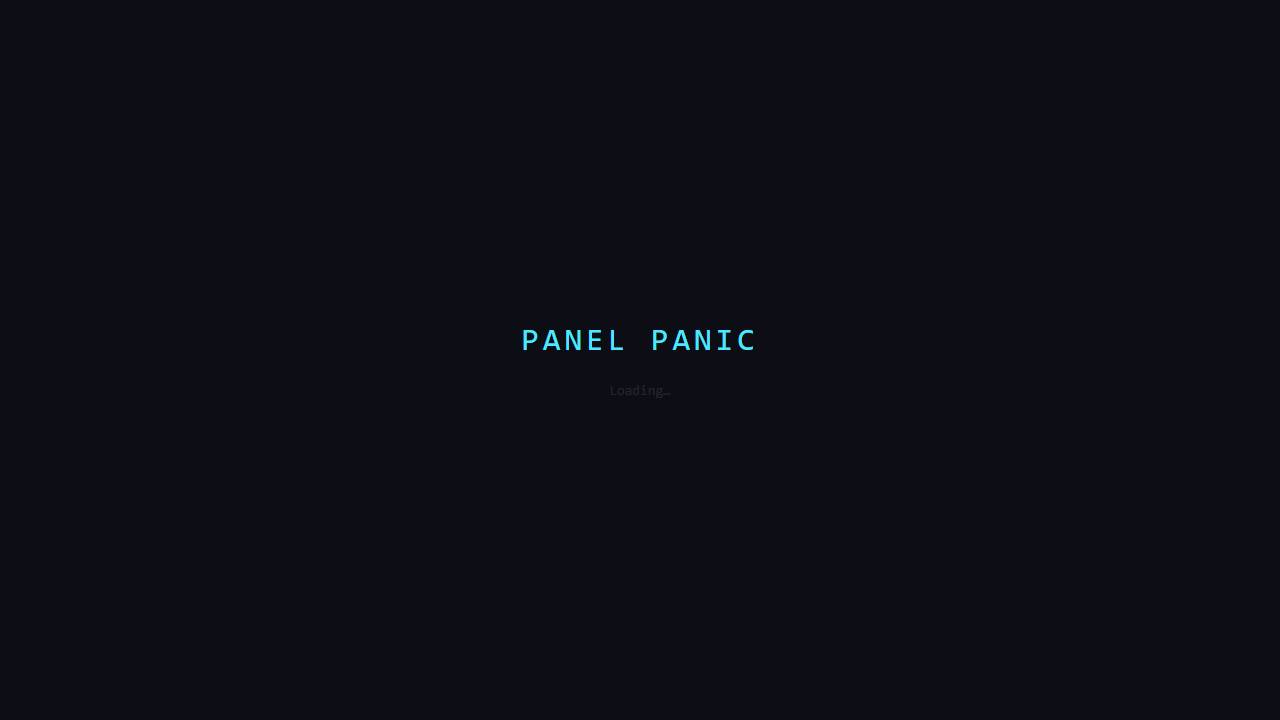 Panel Panic screenshot