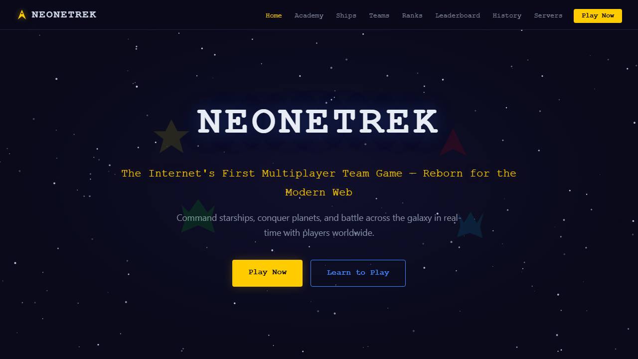 NeoNetrek screenshot